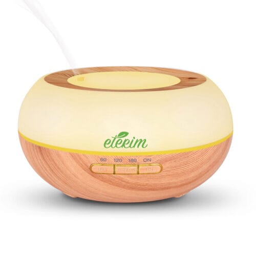 Дифузер за етерични масла и ароматерапия ЕТЕРИМ Elegance 300 светло дърво