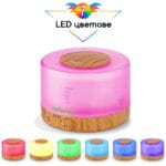 Арома блутут дифузер с 7 светлини, колонка и етерични масла