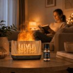 Арома дифузер с етерични масла ETERIM Flame