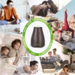 Дифузер за ароматерапия с етерични масла ЕТЕРИМ 120 тъмно дърво