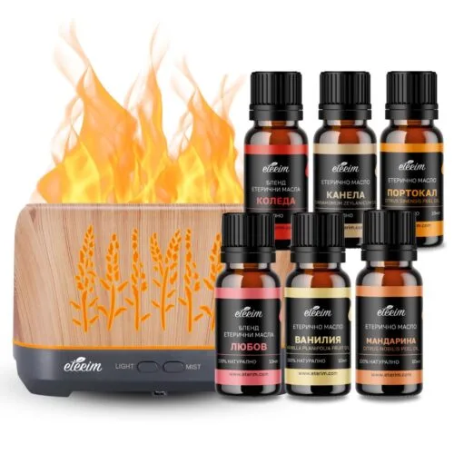 ПРОМО! Flame дифузер и 6 Етерични масла заглавна