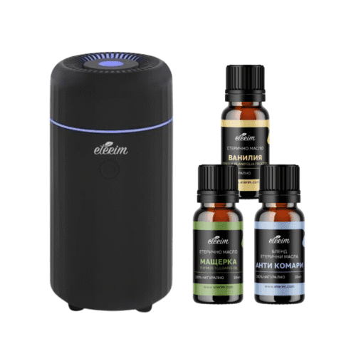 ПРОМО! Дифузер ЕТЕРИМ Mobile + 3 Етерични масла