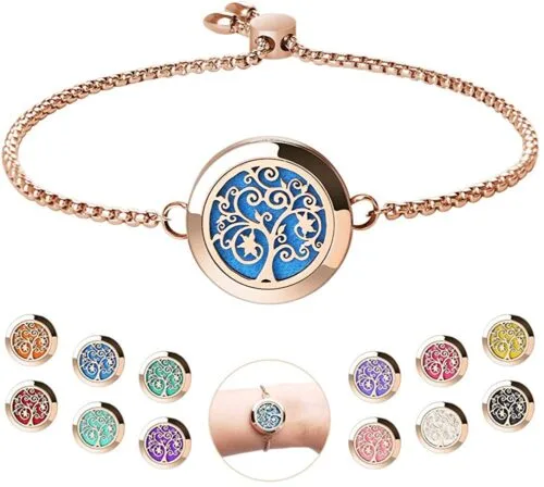 Стоманени гривни за етерични масла ЕТЕРИМ Голд