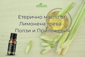 Етерично масло лимонена трева - ползи и приложения