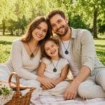 Черно колие за ароматерапия ЕТЕРИМ Дървото на живота