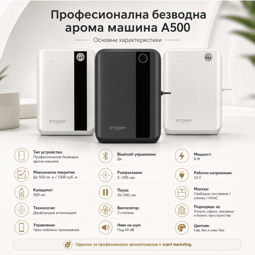 Професионална арома машина ETERIM PRO Business